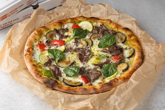 Пицца с мраморной говядиной Пицца с мраморной говядиной