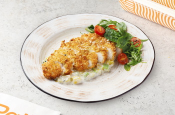 Грудка цыпленка с цукини и картофелем